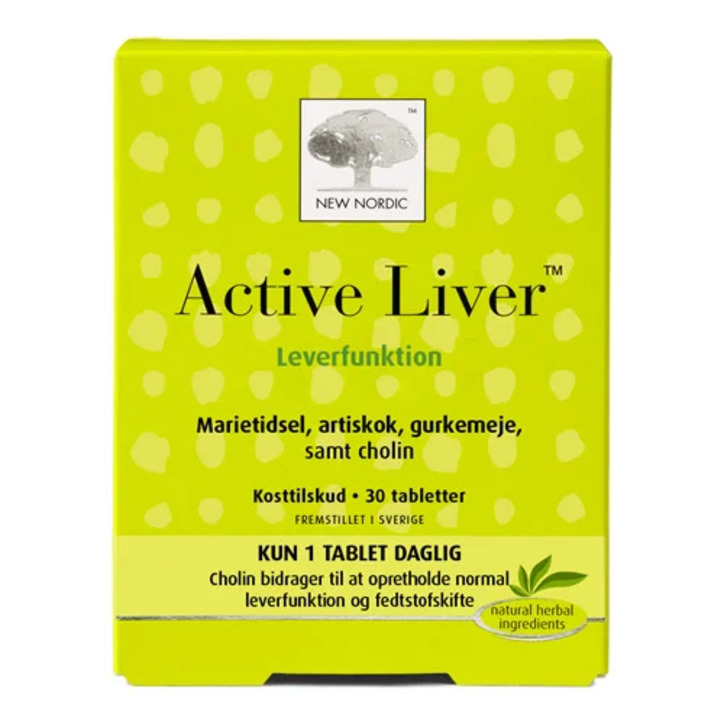 New Nordic Active Liver 30 Tabs